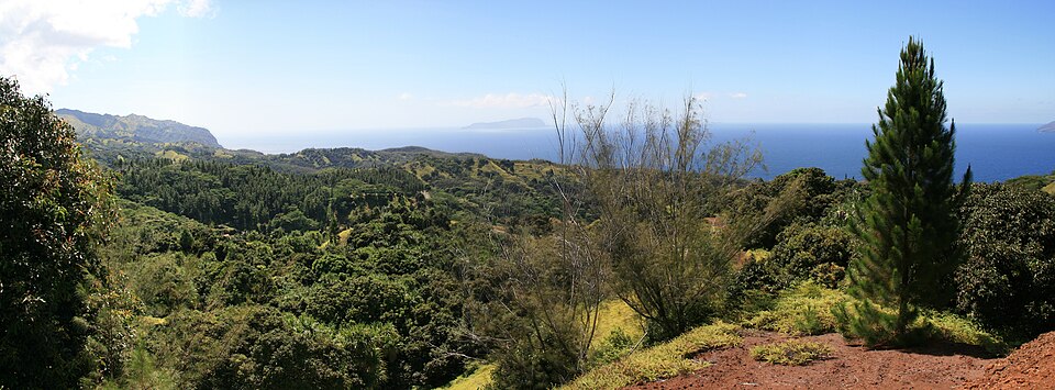 Paysage de Hiva Oa — illustration de destination